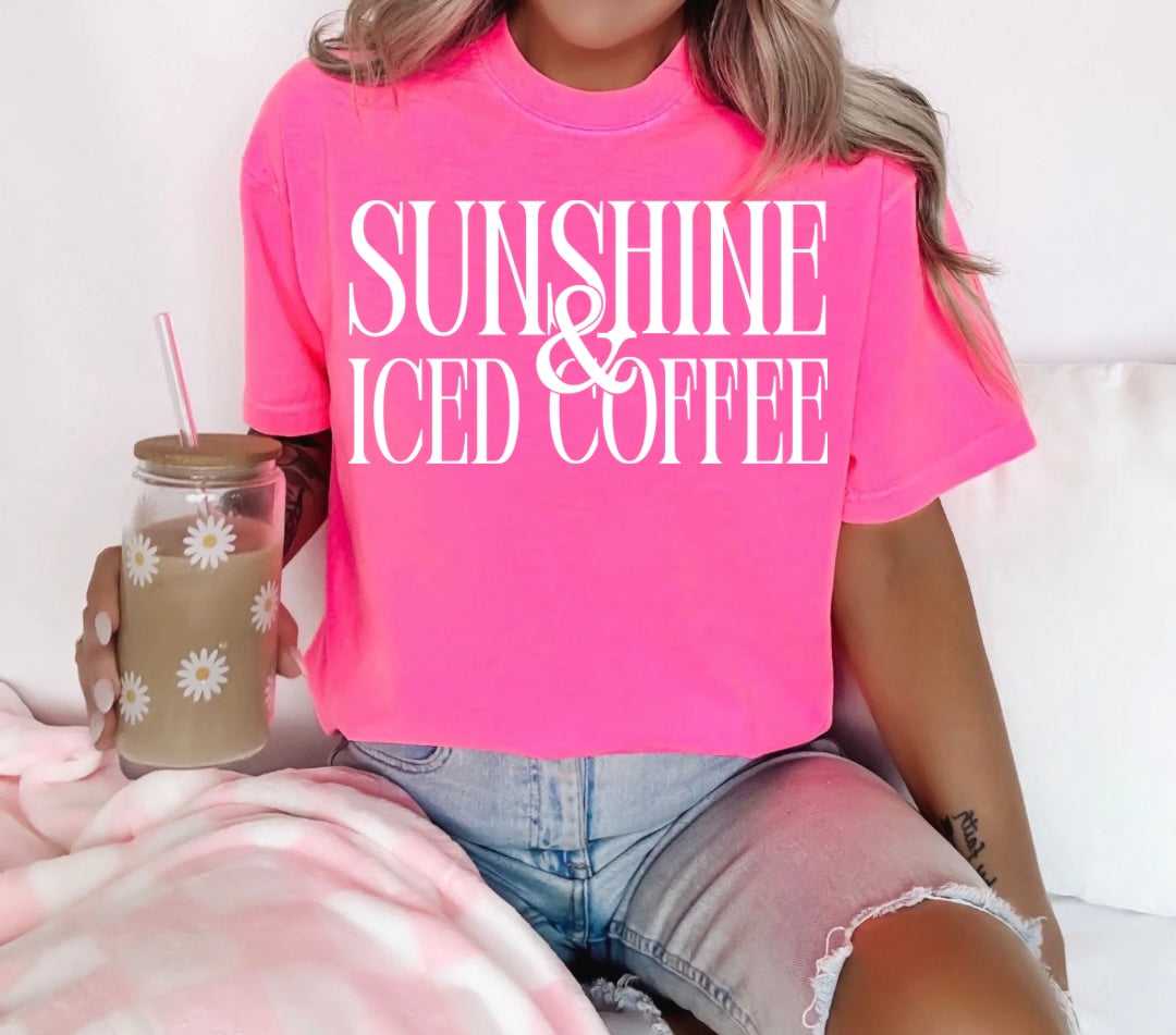 Sunshine & Iced Coffee Tee