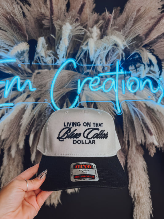 Blue Collar Dollar Hat