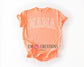Neon Embroidered Mama Tee