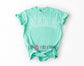 Neon Embroidered Mama Tee