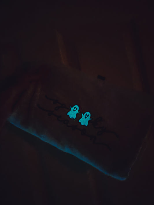 Glow Embroidered Spooky Season Crewneck