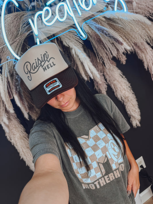 Raise Hell Brown Hat